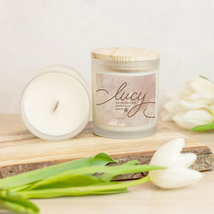 Giant Paw Prints Memorial Candle - Lucy + Norman