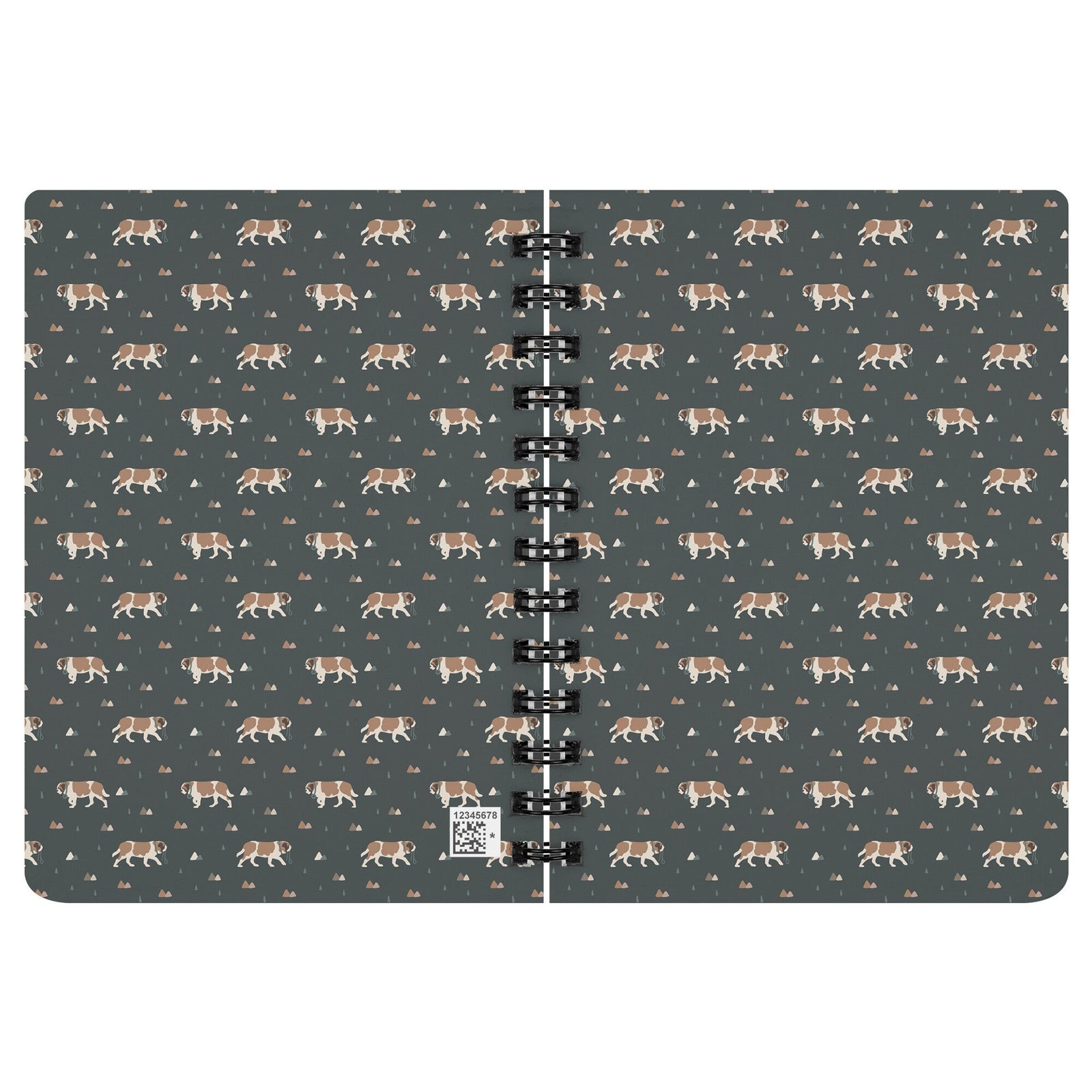 Green Mountain Spiral Notebook - Lucy + Norman