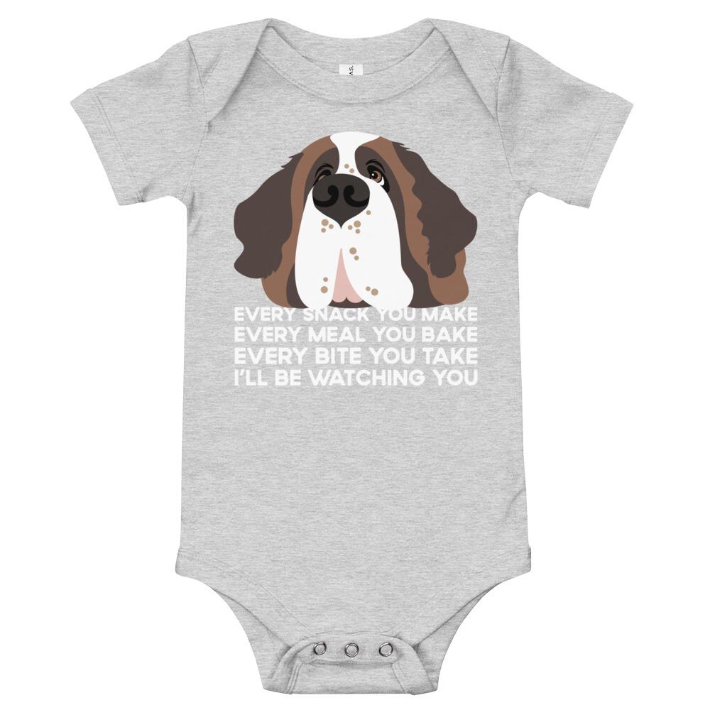 I'll Be Watching You Baby Bodysuit - Lucy + Norman