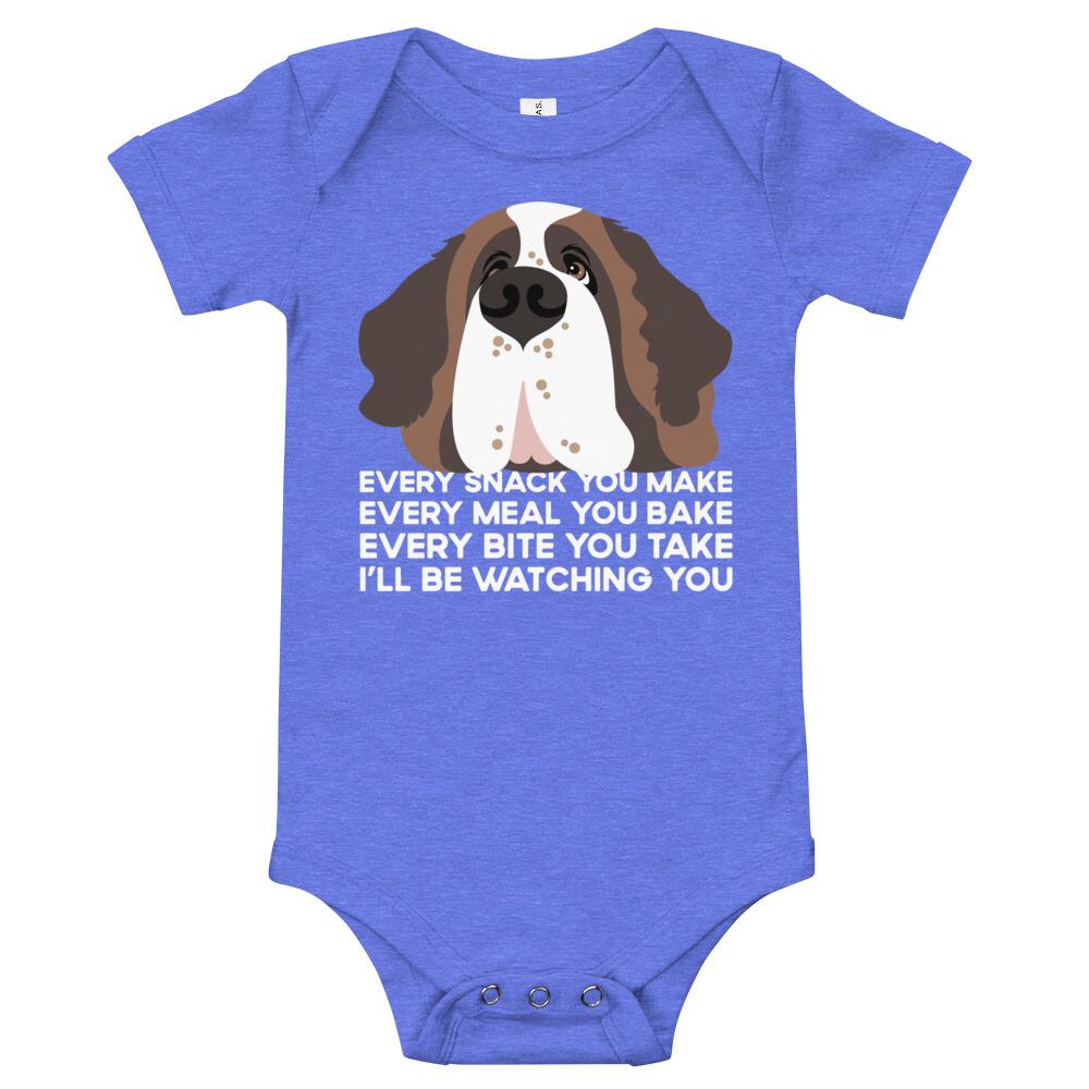 I'll Be Watching You Baby Bodysuit - Lucy + Norman