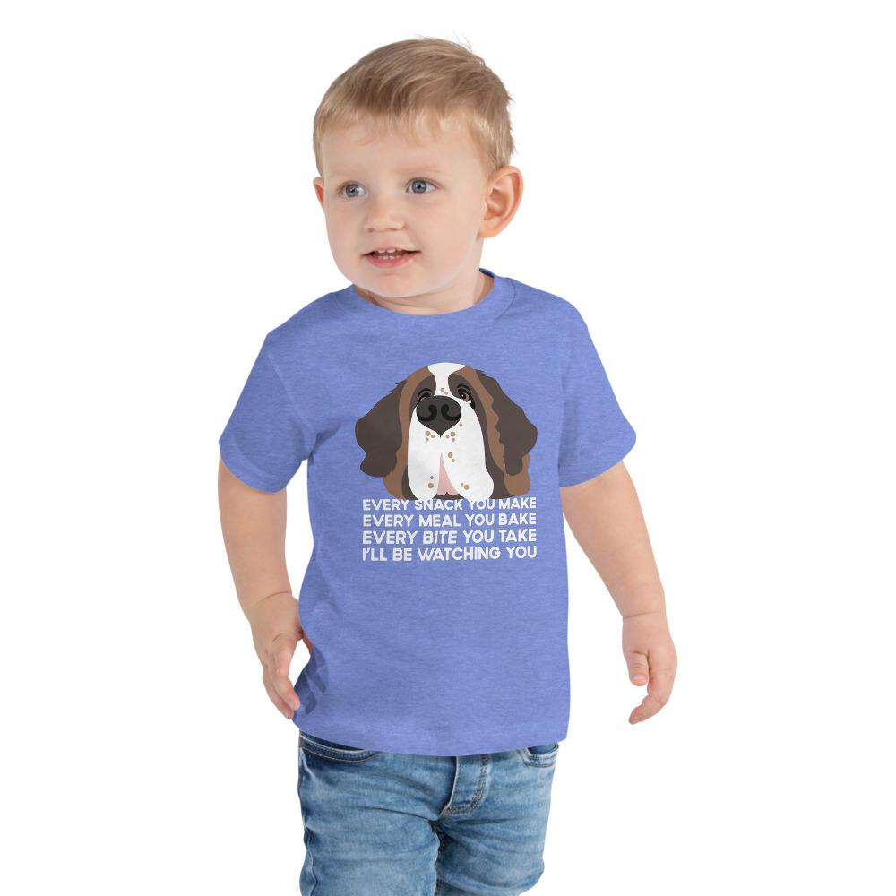 I'll Be Watching You Toddler Short Sleeve Tee - Lucy + Norman