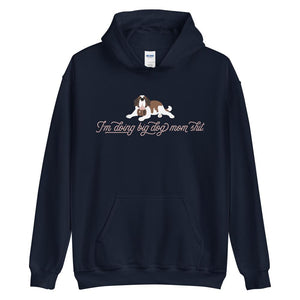I'm Doing Big Dog Mom Shit Pink Heavy Hoodie - Lucy + Norman