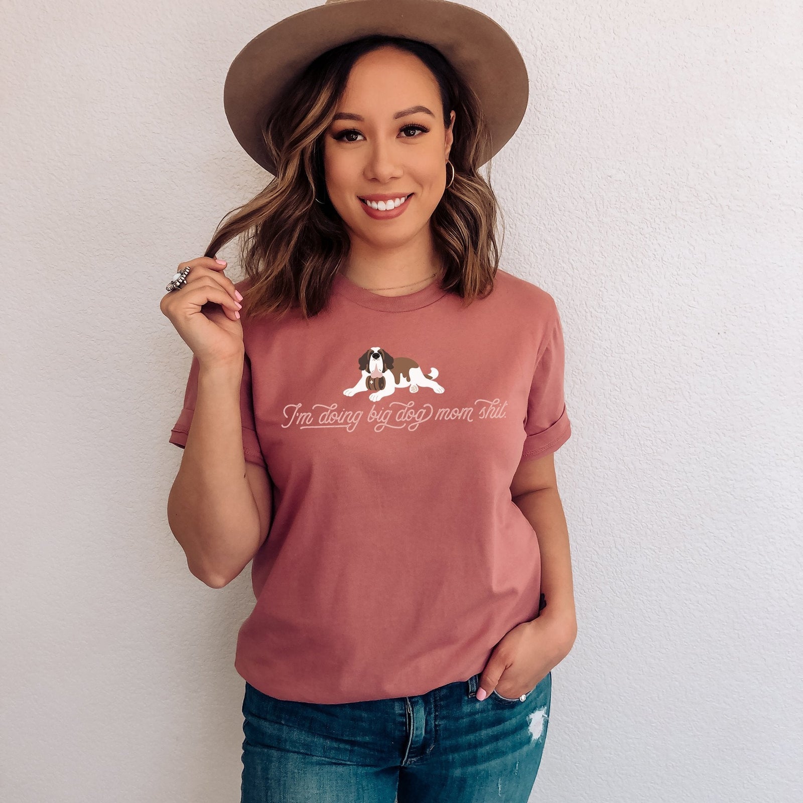 I'm Doing Big Dog Mom Shit Saint T-Shirt - Lucy + Norman