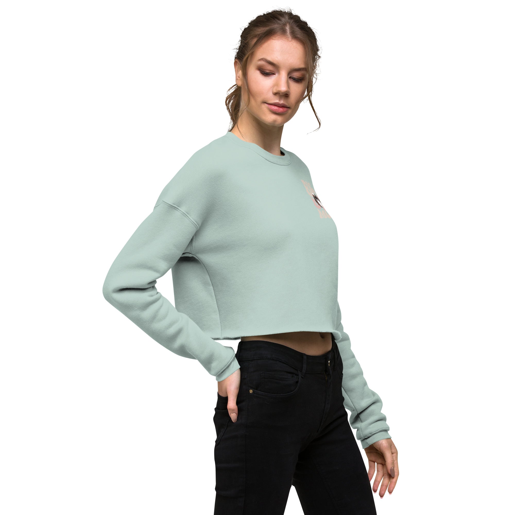 In My Bid Dog Mom Era Crop Sweatshirt - Lucy + Norman