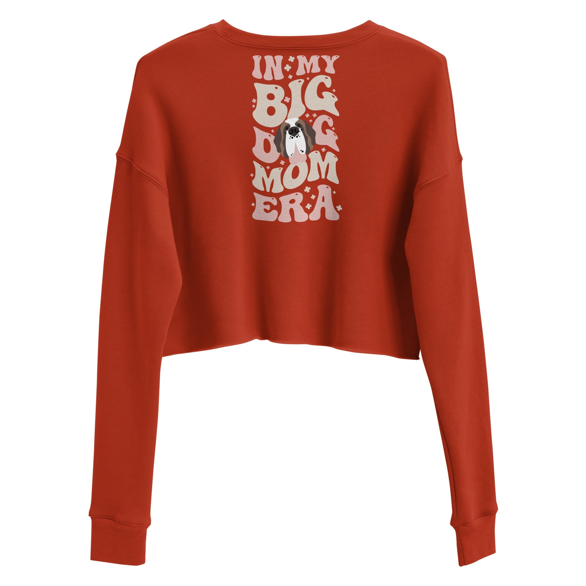 In My Bid Dog Mom Era Crop Sweatshirt - Lucy + Norman