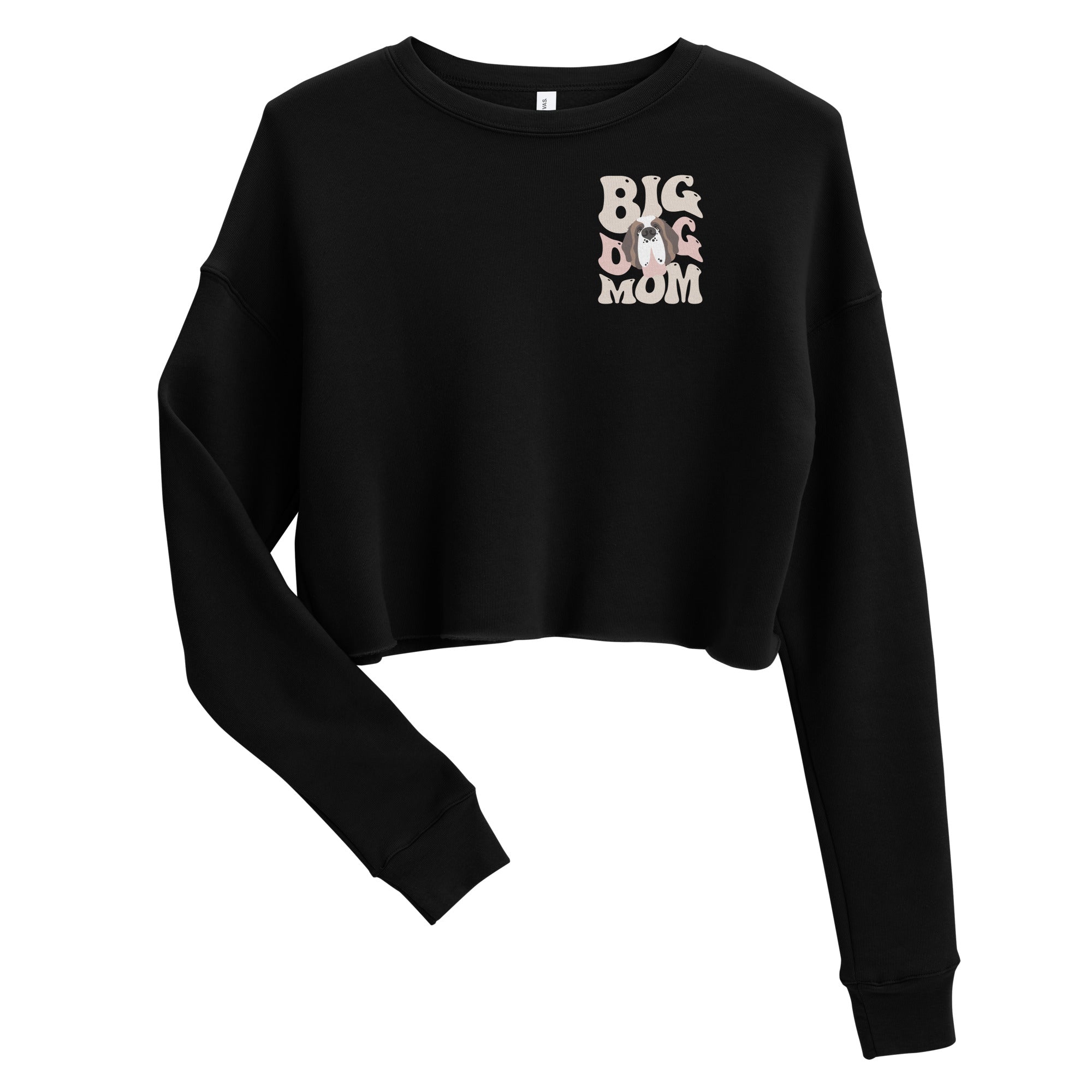 In My Bid Dog Mom Era Crop Sweatshirt - Lucy + Norman