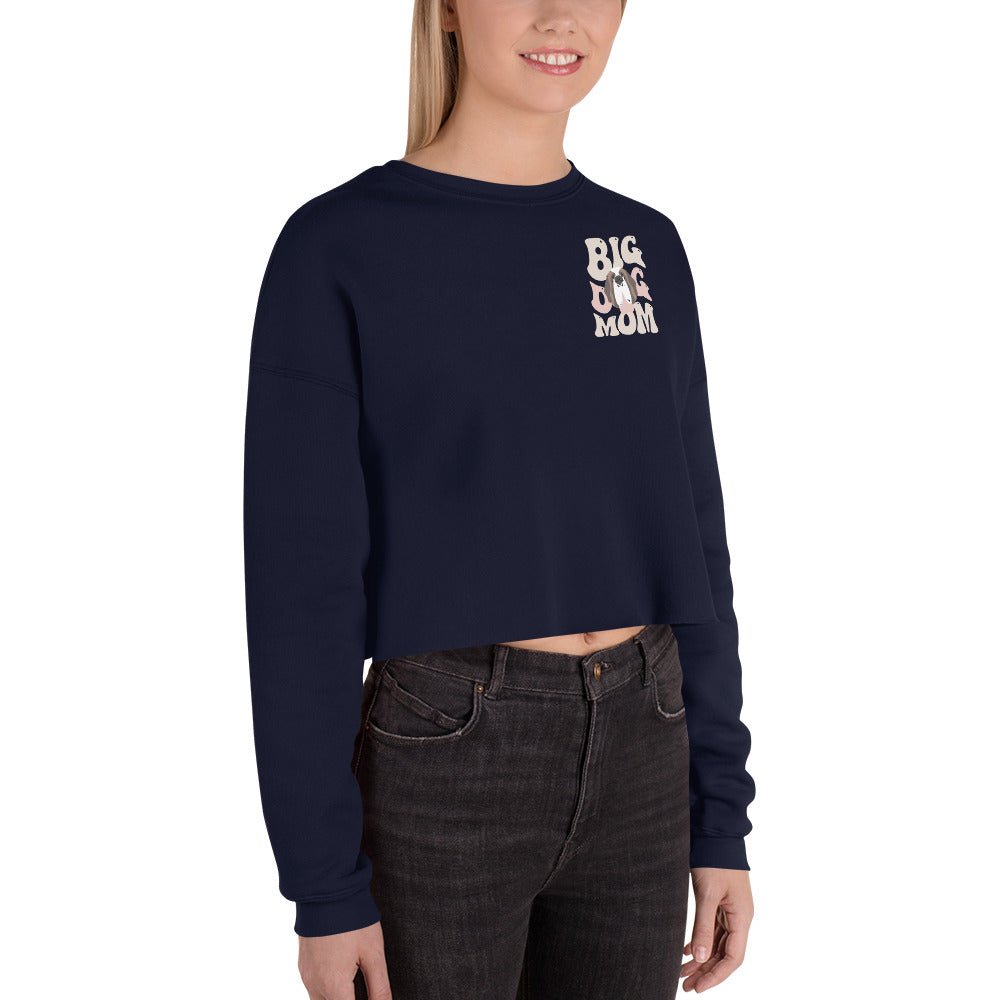 In My Bid Dog Mom Era Crop Sweatshirt - Lucy + Norman