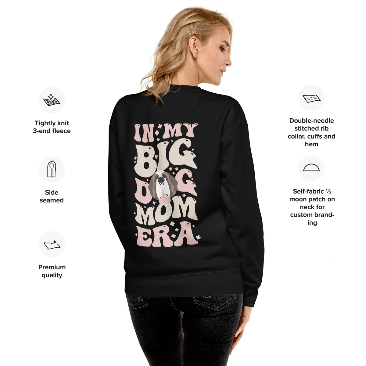 In My Big Dog Mom Era Back Sweatshirt - Lucy + Norman