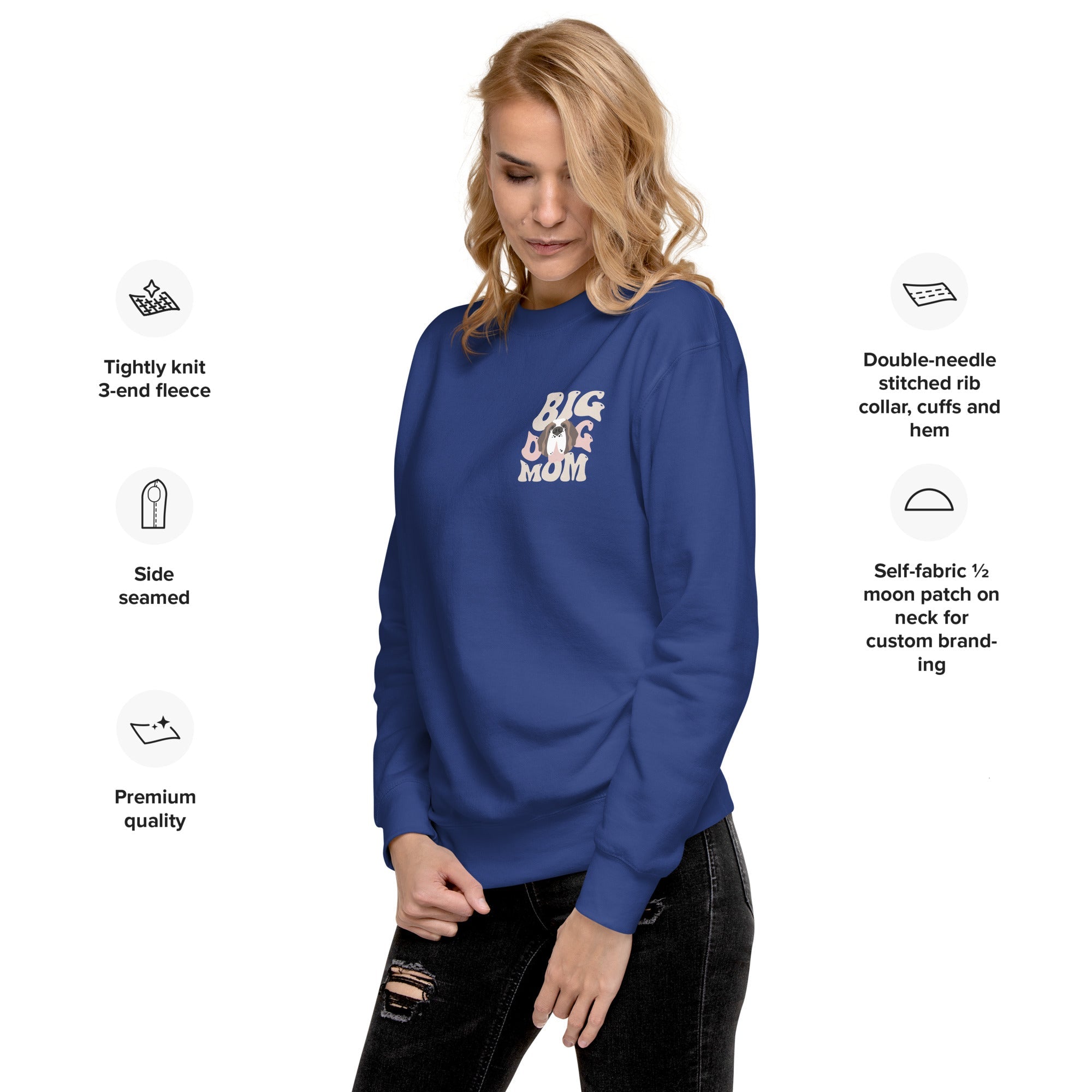 In My Big Dog Mom Era Back Sweatshirt - Lucy + Norman