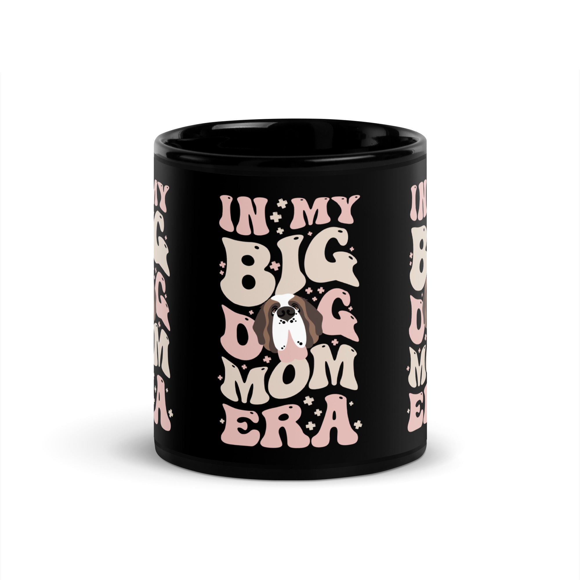 In My Big Dog Mom Era Black Mug - Lucy + Norman