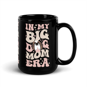 In My Big Dog Mom Era Black Mug - Lucy + Norman