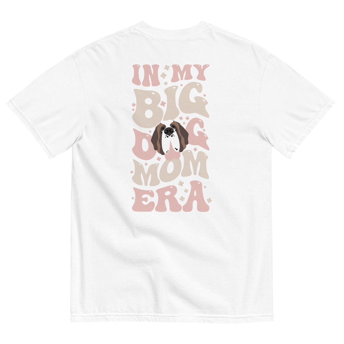 In My Big Dog Mom Era Light Comfort Colors Back Tee - Lucy + Norman