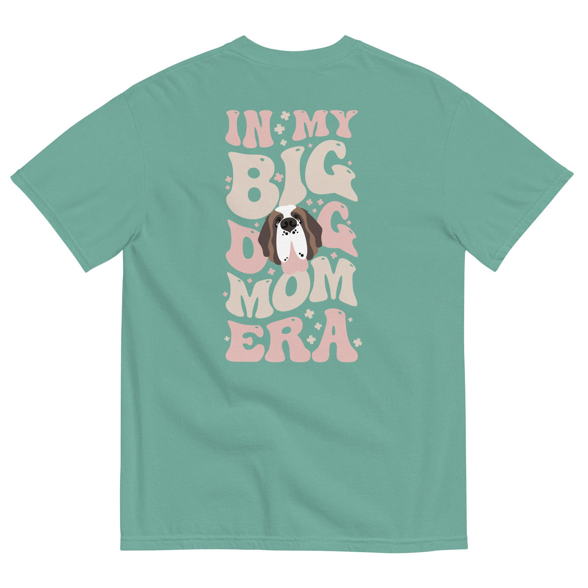 In My Big Dog Mom Era Light Comfort Colors Back Tee - Lucy + Norman