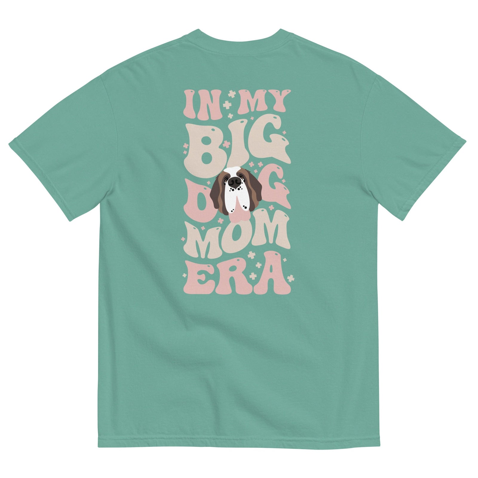 In My Big Dog Mom Era Light Comfort Colors Back Tee - Lucy + Norman