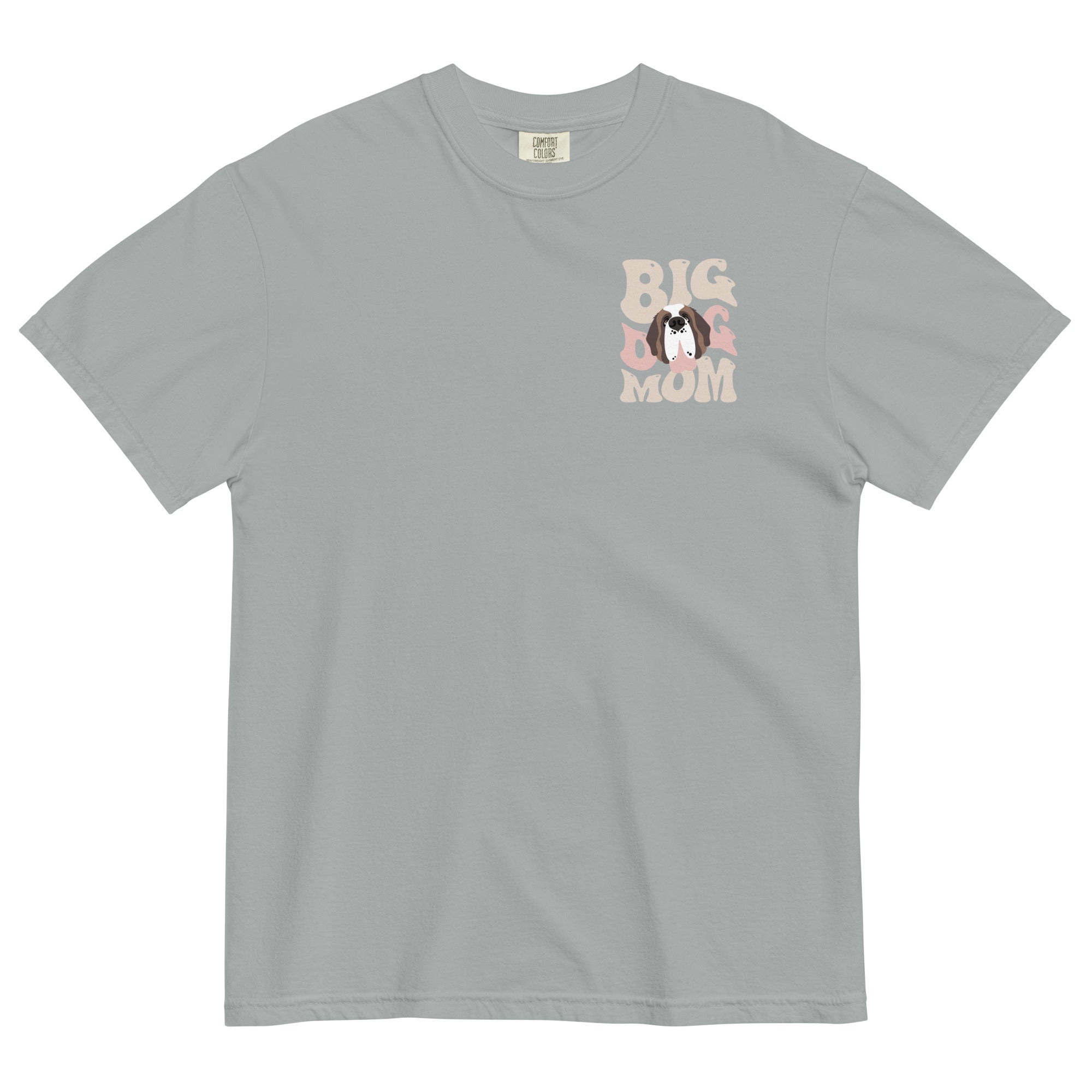 In My Big Dog Mom Era Light Comfort Colors Back Tee - Lucy + Norman