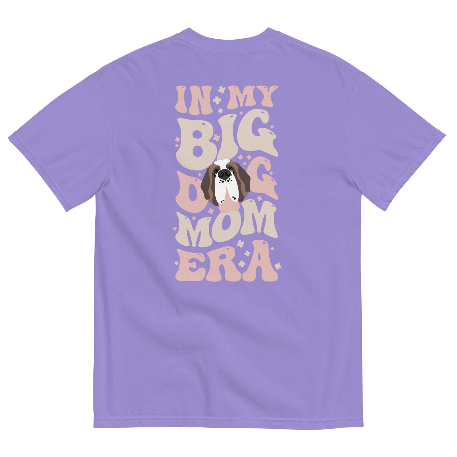 In My Big Dog Mom Era Light Comfort Colors Back Tee - Lucy + Norman