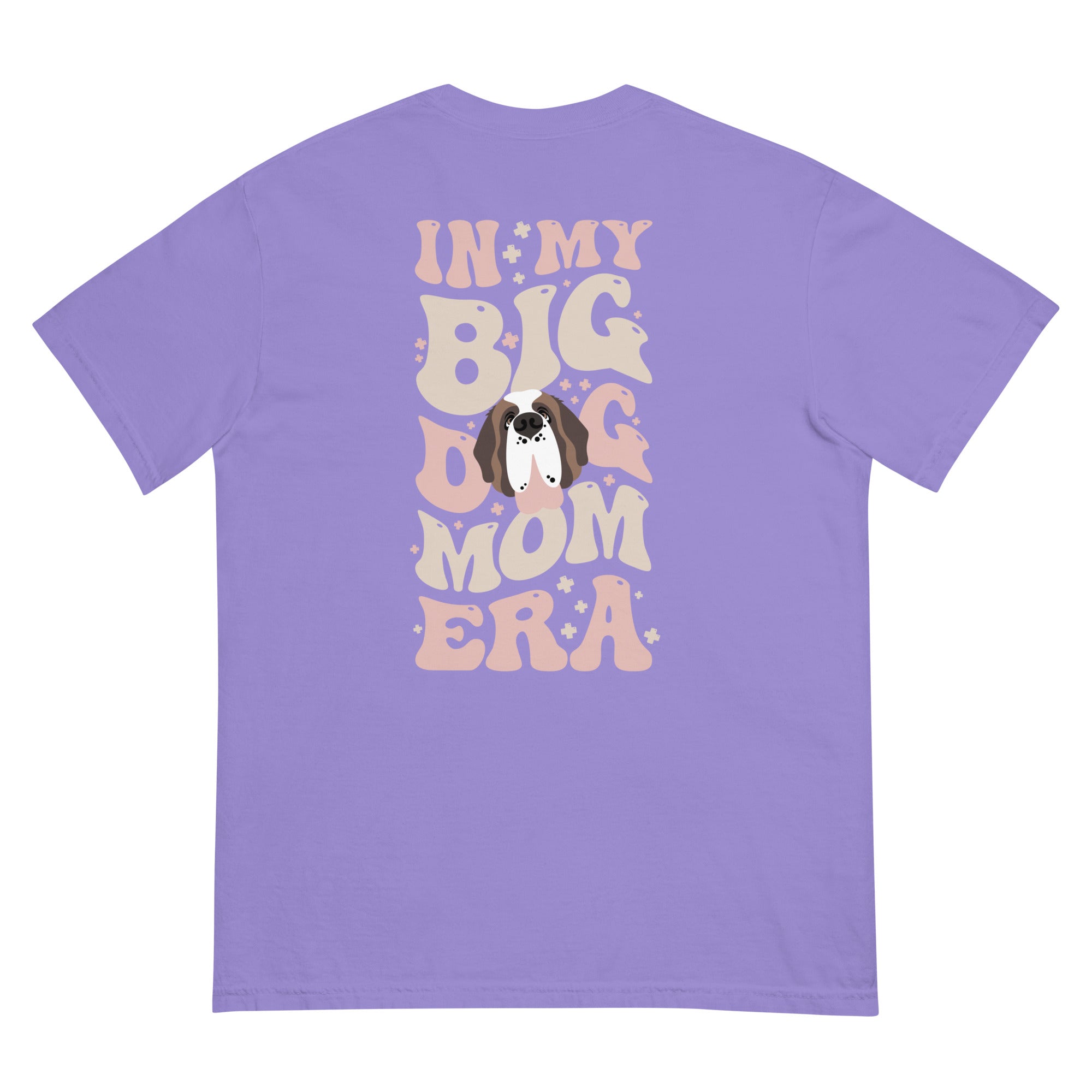 In My Big Dog Mom Era Light Comfort Colors Back Tee - Lucy + Norman