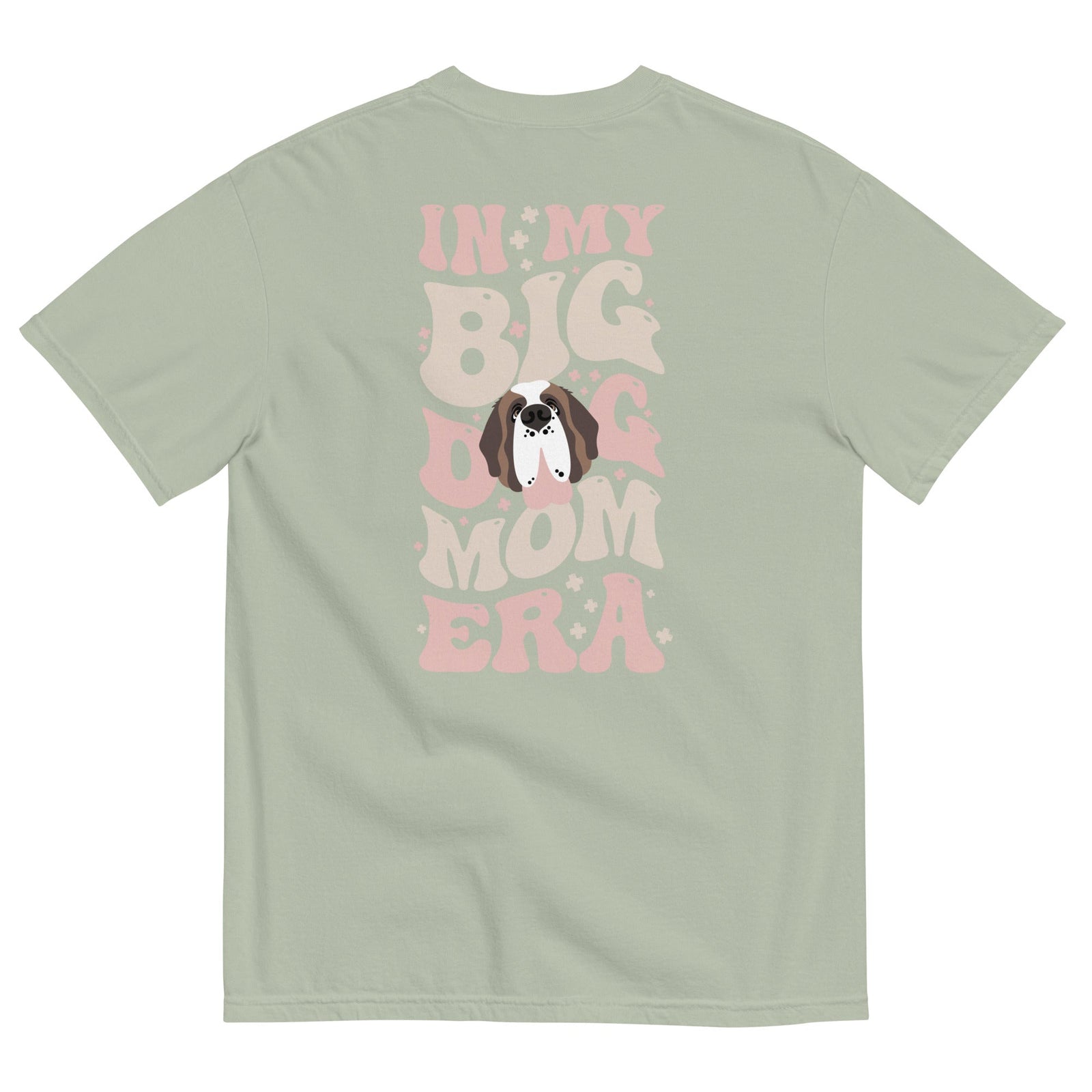 In My Big Dog Mom Era Light Comfort Colors Back Tee - Lucy + Norman