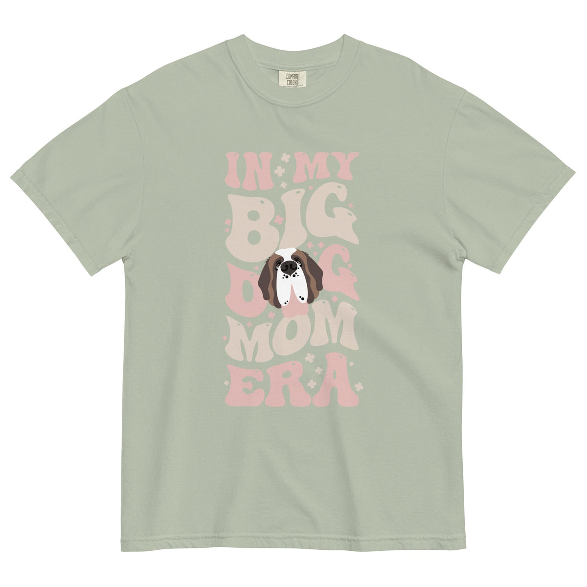 In My Big Dog Mom Era Light Comfort Colors Tee - Lucy + Norman