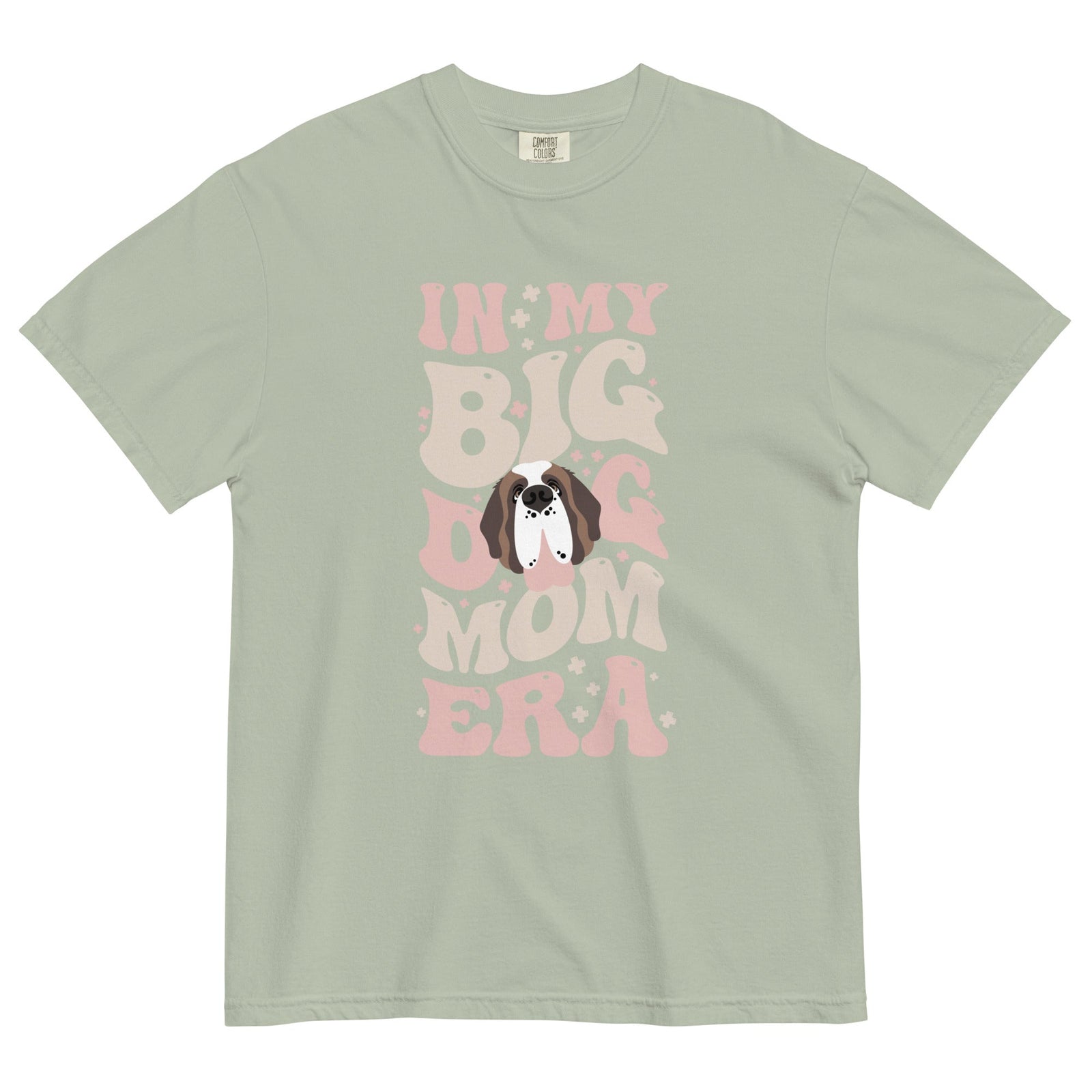 In My Big Dog Mom Era Light Comfort Colors Tee - Lucy + Norman