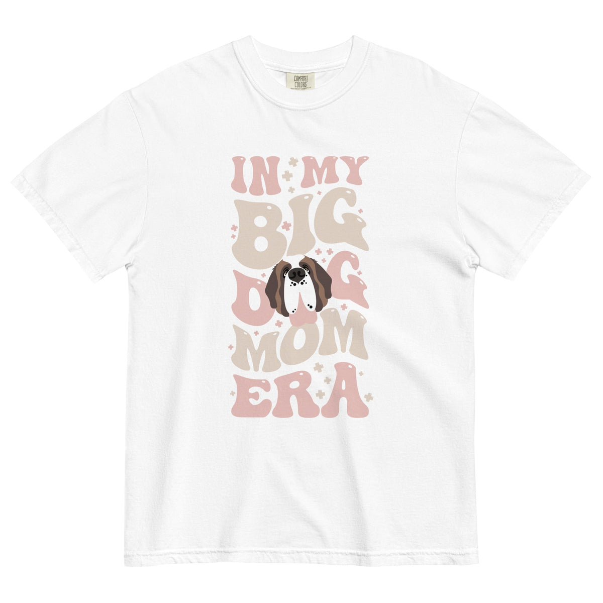 In My Big Dog Mom Era Light Comfort Colors Tee - Lucy + Norman