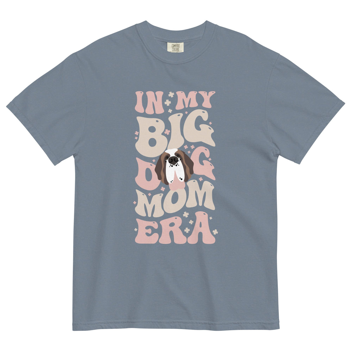 In My Big Dog Mom Era Light Comfort Colors Tee - Lucy + Norman