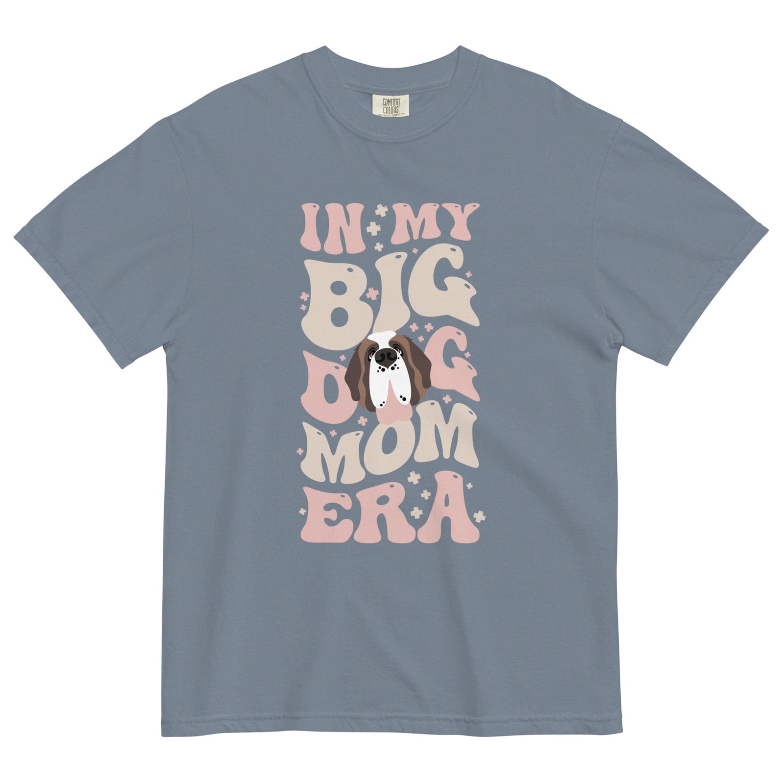 In My Big Dog Mom Era Light Comfort Colors Tee - Lucy + Norman