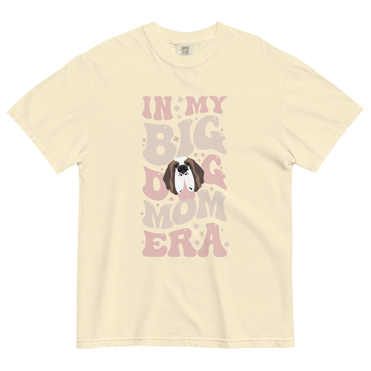 In My Big Dog Mom Era Light Comfort Colors Tee - Lucy + Norman