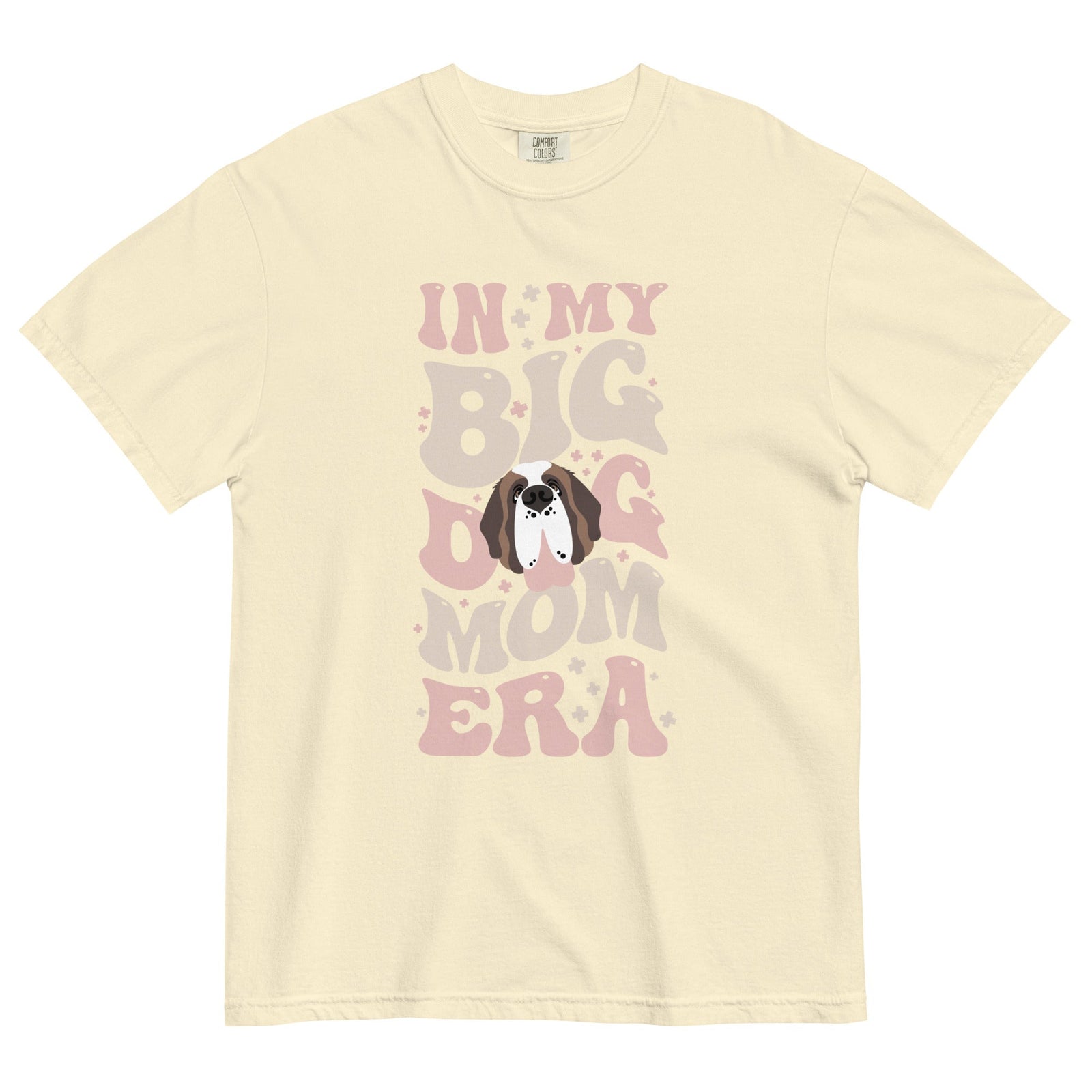 In My Big Dog Mom Era Light Comfort Colors Tee - Lucy + Norman