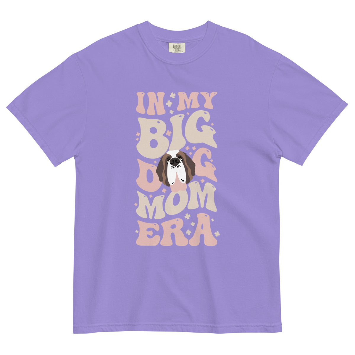 In My Big Dog Mom Era Light Comfort Colors Tee - Lucy + Norman