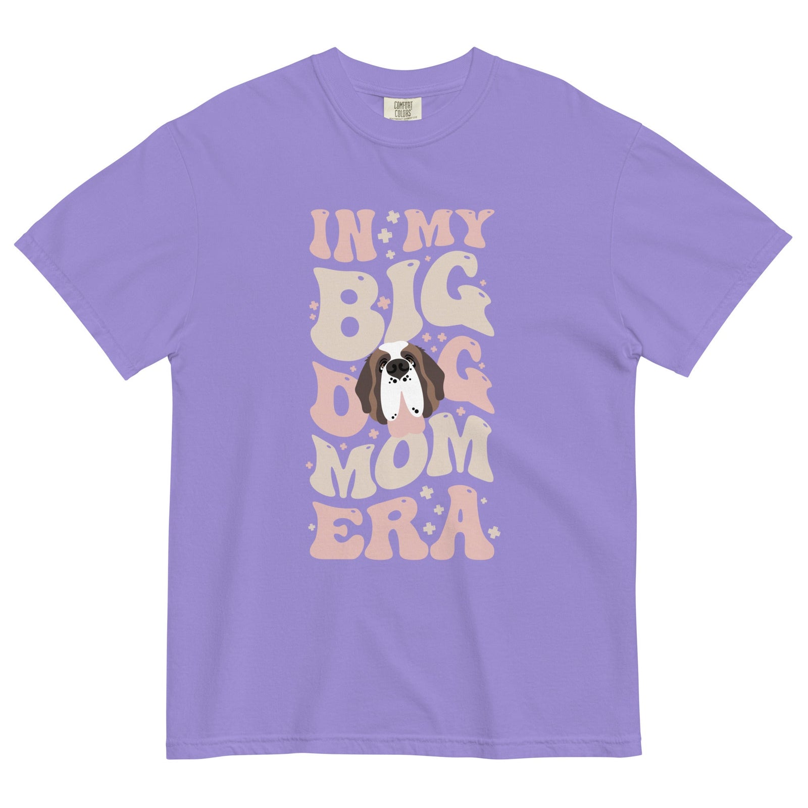 In My Big Dog Mom Era Light Comfort Colors Tee - Lucy + Norman