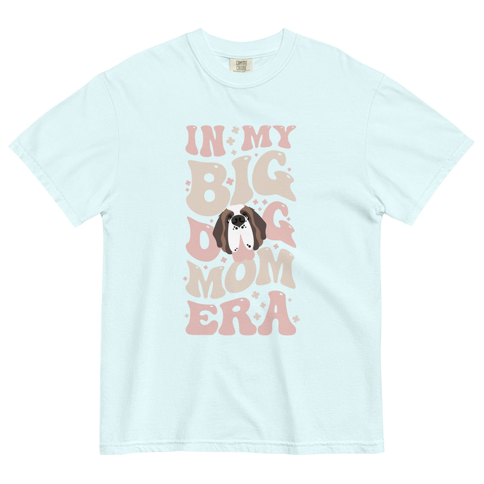 In My Big Dog Mom Era Light Comfort Colors Tee - Lucy + Norman
