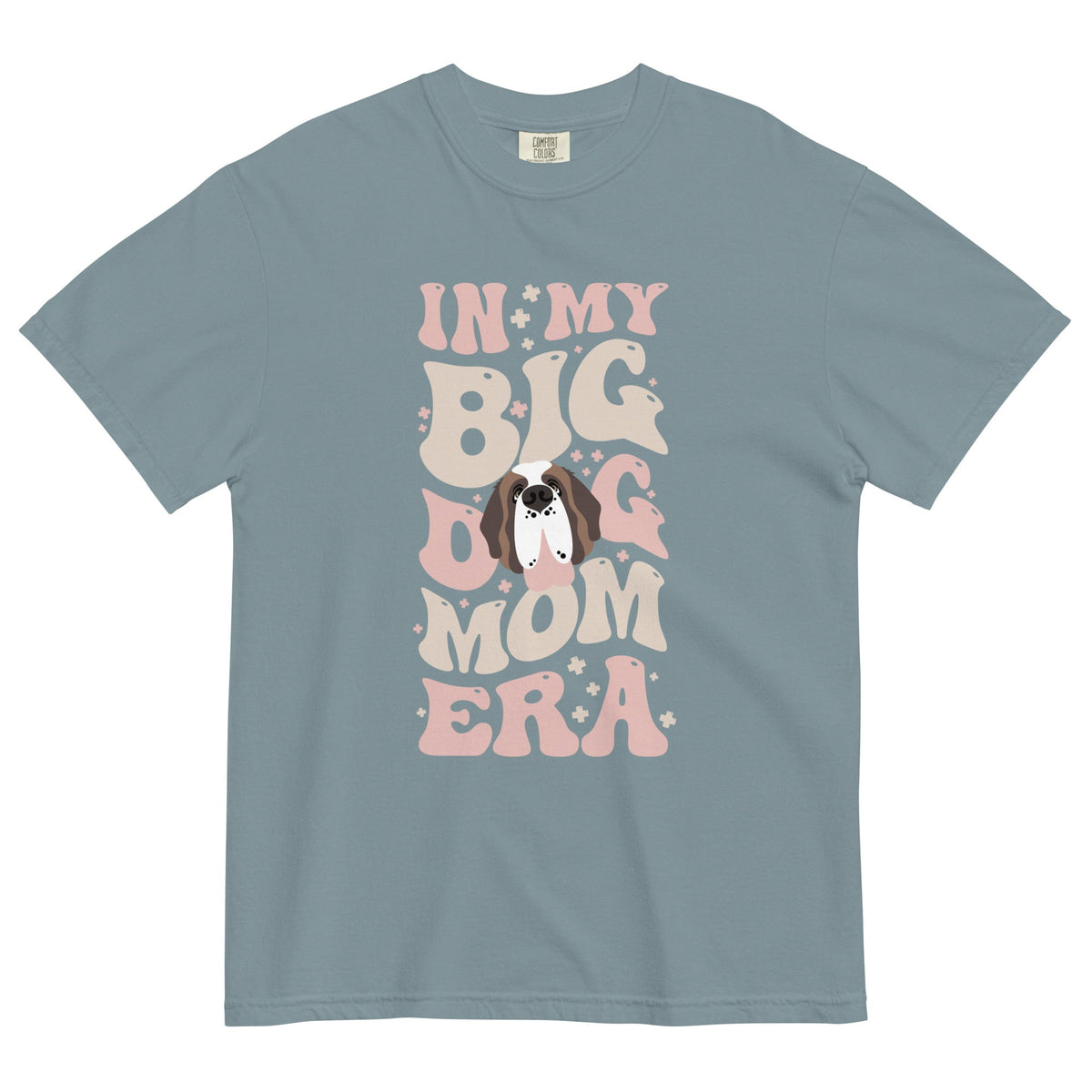 In My Big Dog Mom Era Light Comfort Colors Tee - Lucy + Norman