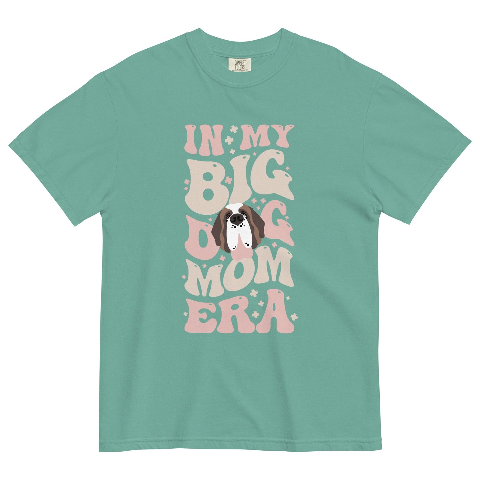 In My Big Dog Mom Era Light Comfort Colors Tee - Lucy + Norman
