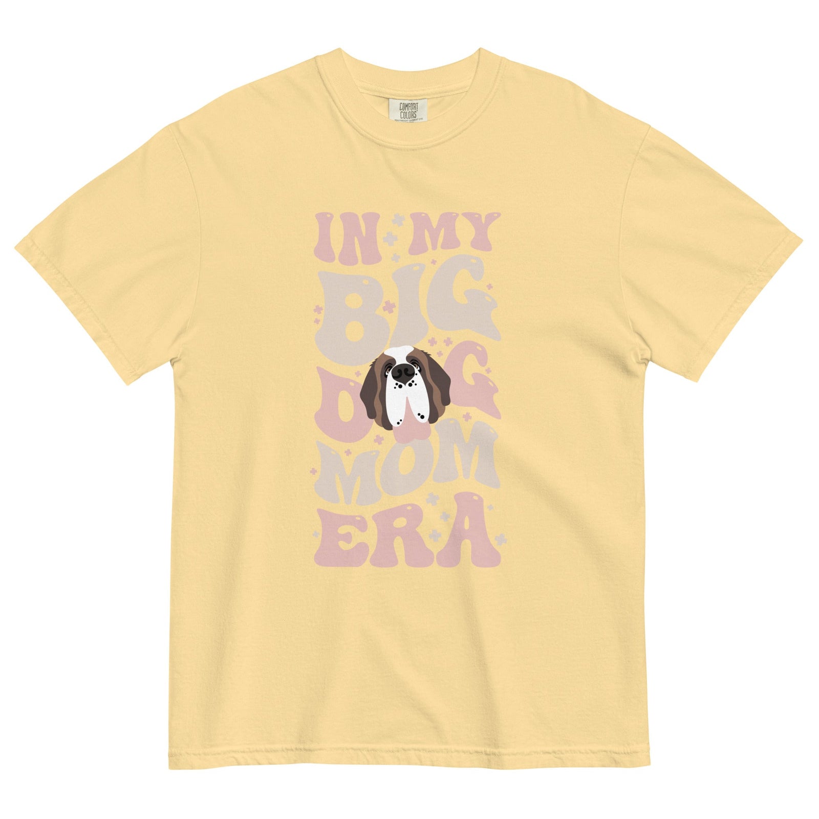 In My Big Dog Mom Era Light Comfort Colors Tee - Lucy + Norman