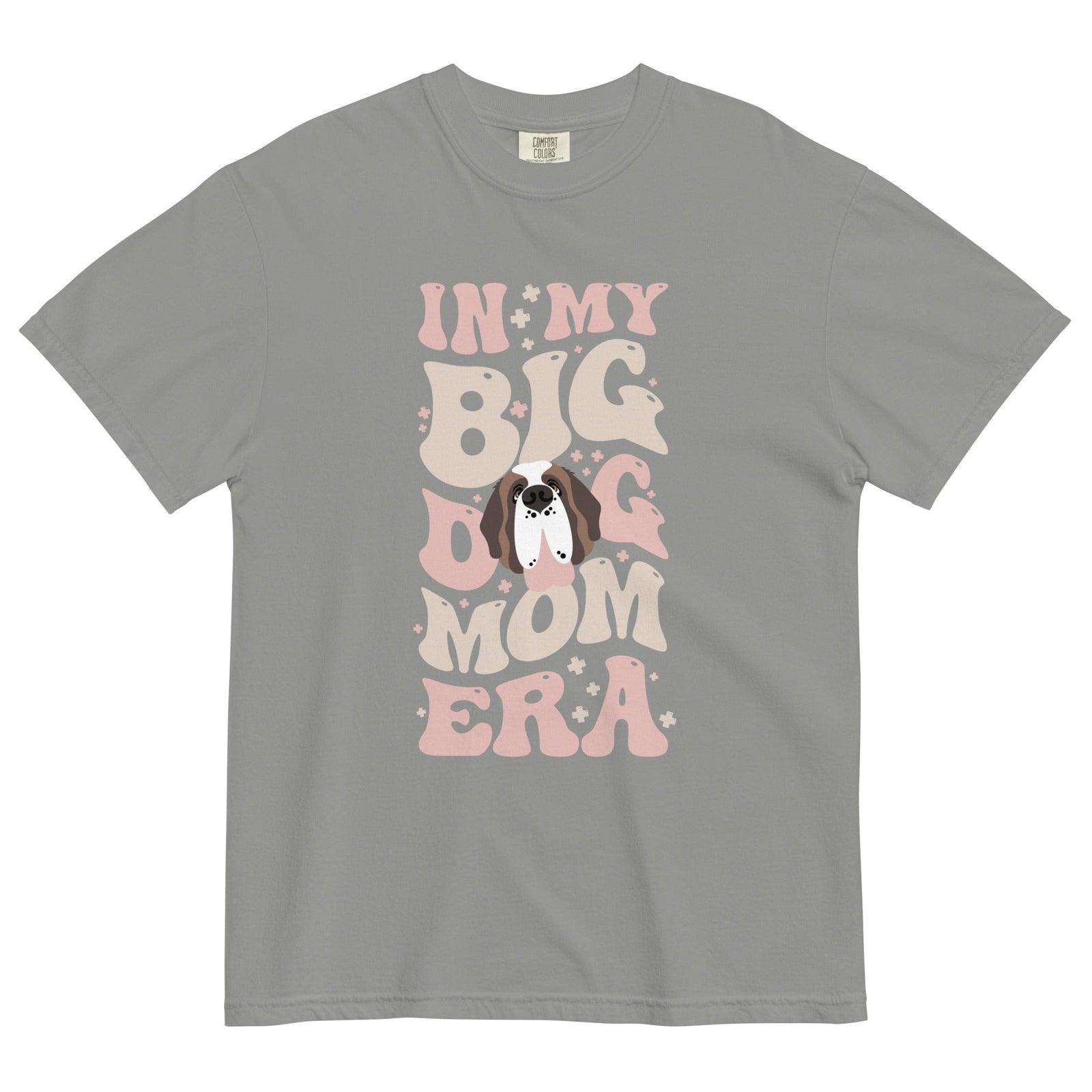 In My Big Dog Mom Era Light Comfort Colors Tee - Lucy + Norman