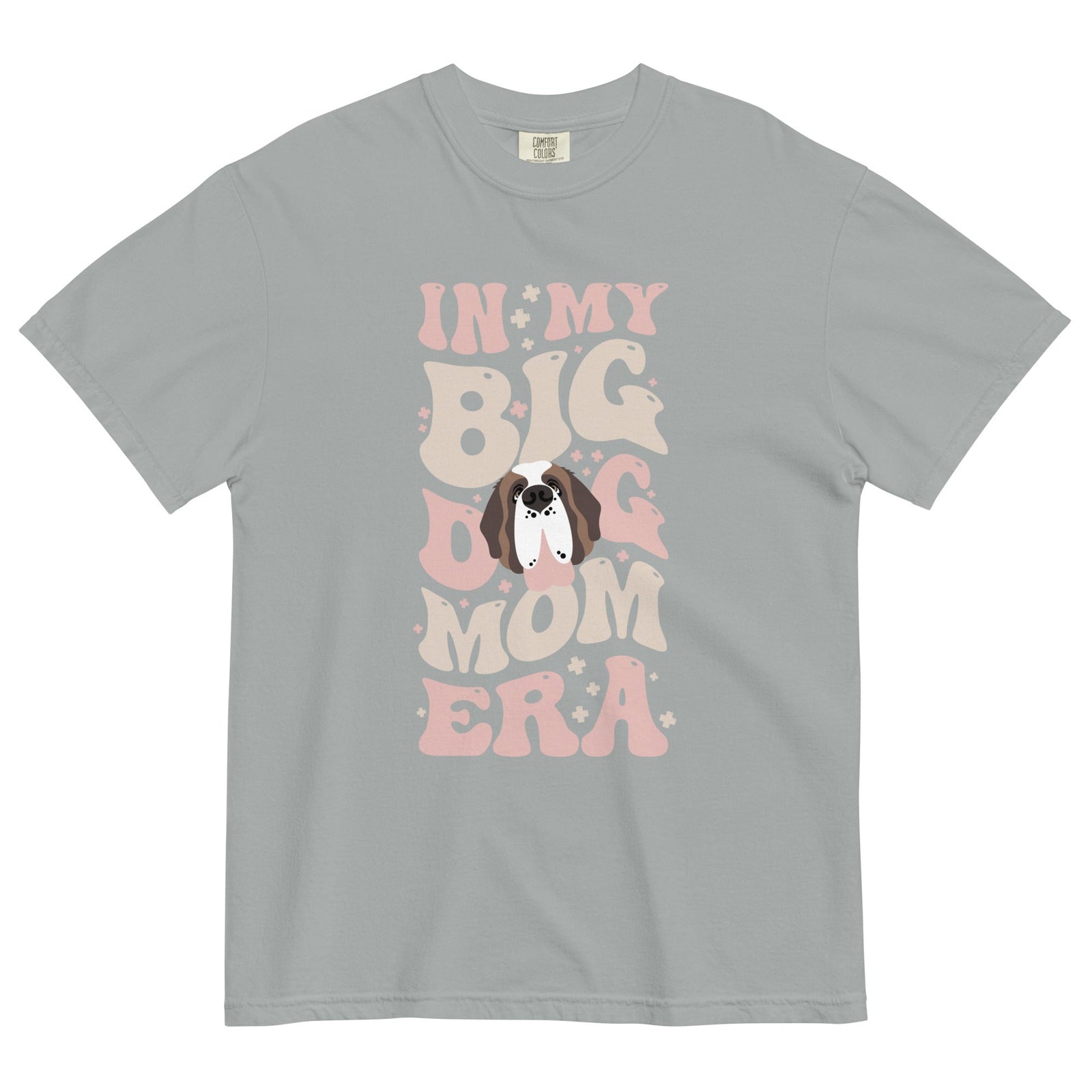 In My Big Dog Mom Era Light Comfort Colors Tee - Lucy + Norman