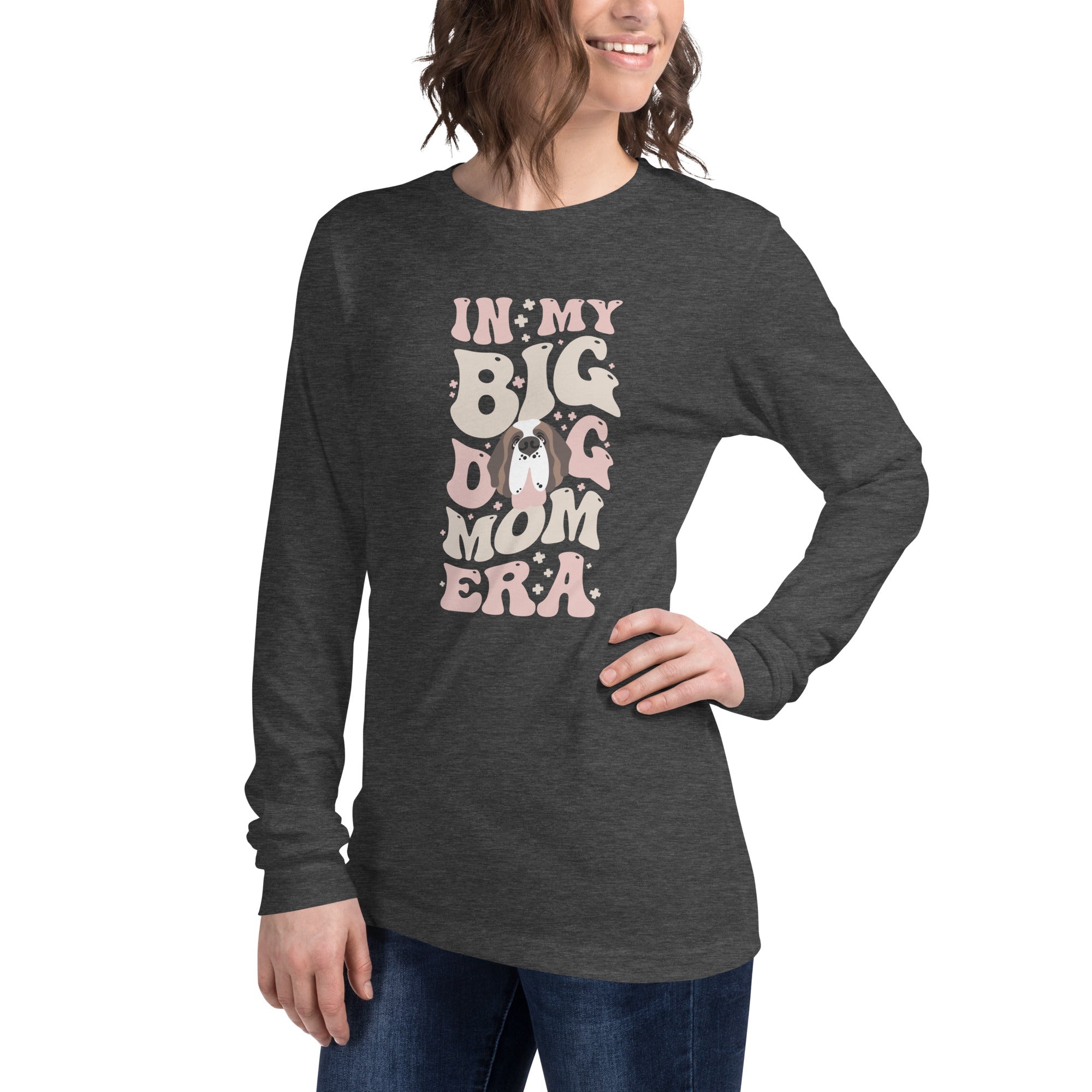 In My Big Dog Mom Era Long Sleeve Tee - Lucy + Norman