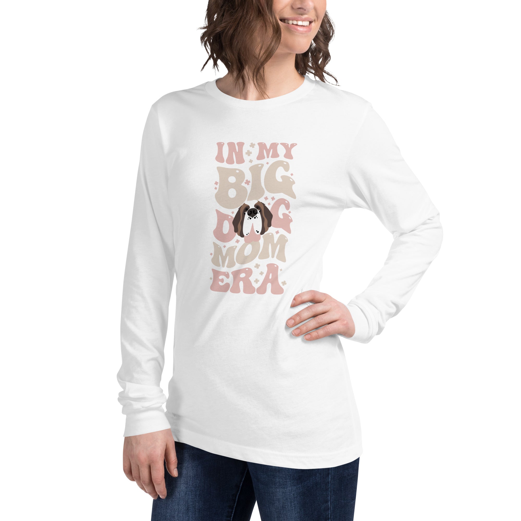 In My Big Dog Mom Era Long Sleeve Tee - Lucy + Norman