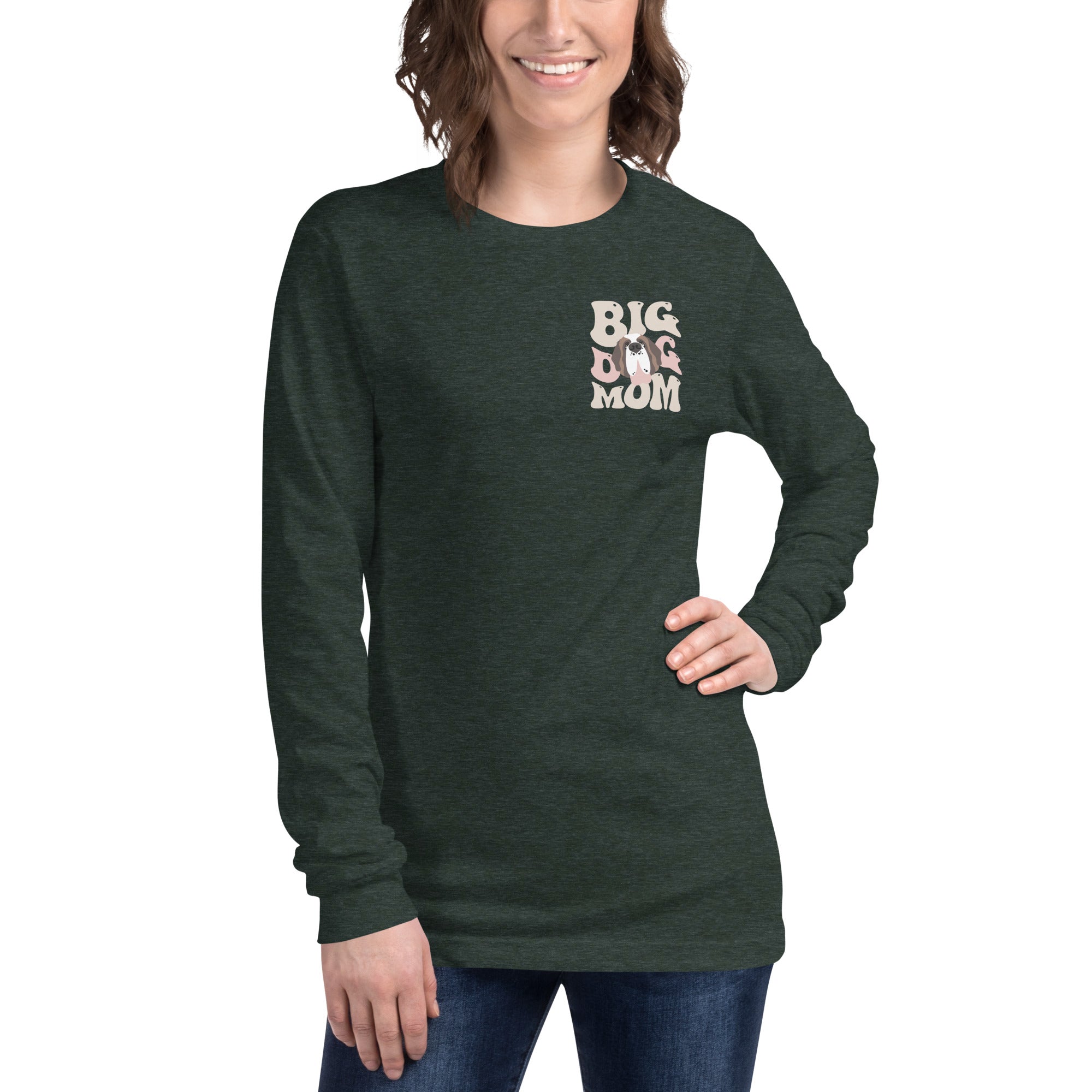 In My Big Dog Mom Era Long Sleeve Tee - Lucy + Norman