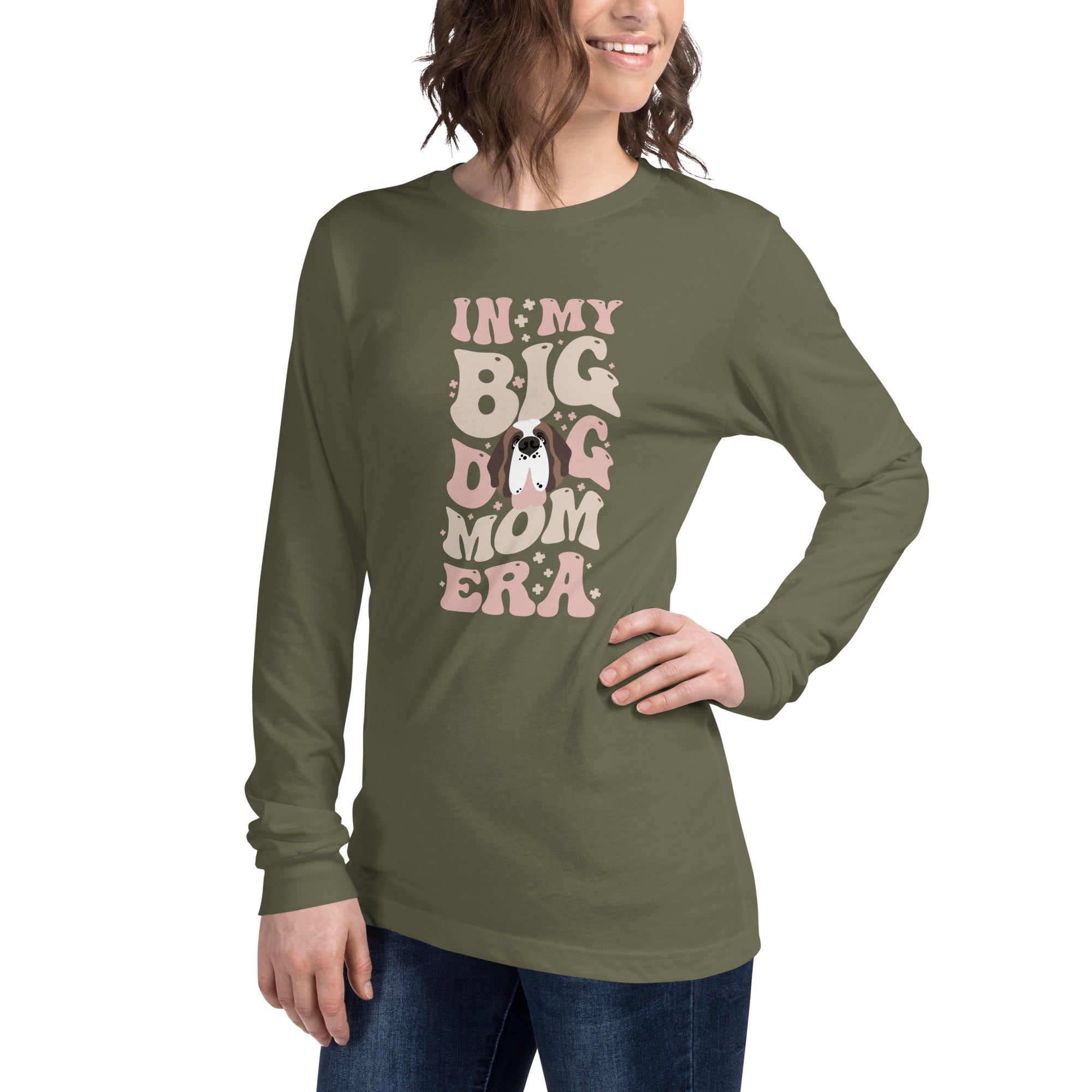 In My Big Dog Mom Era Long Sleeve Tee - Lucy + Norman