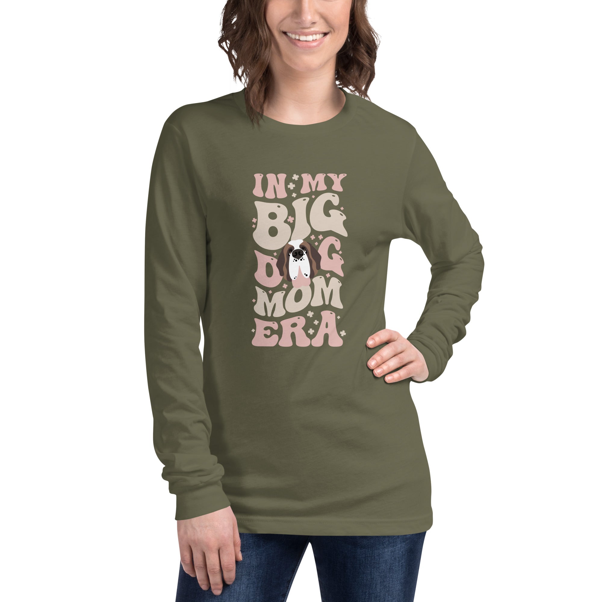 In My Big Dog Mom Era Long Sleeve Tee - Lucy + Norman