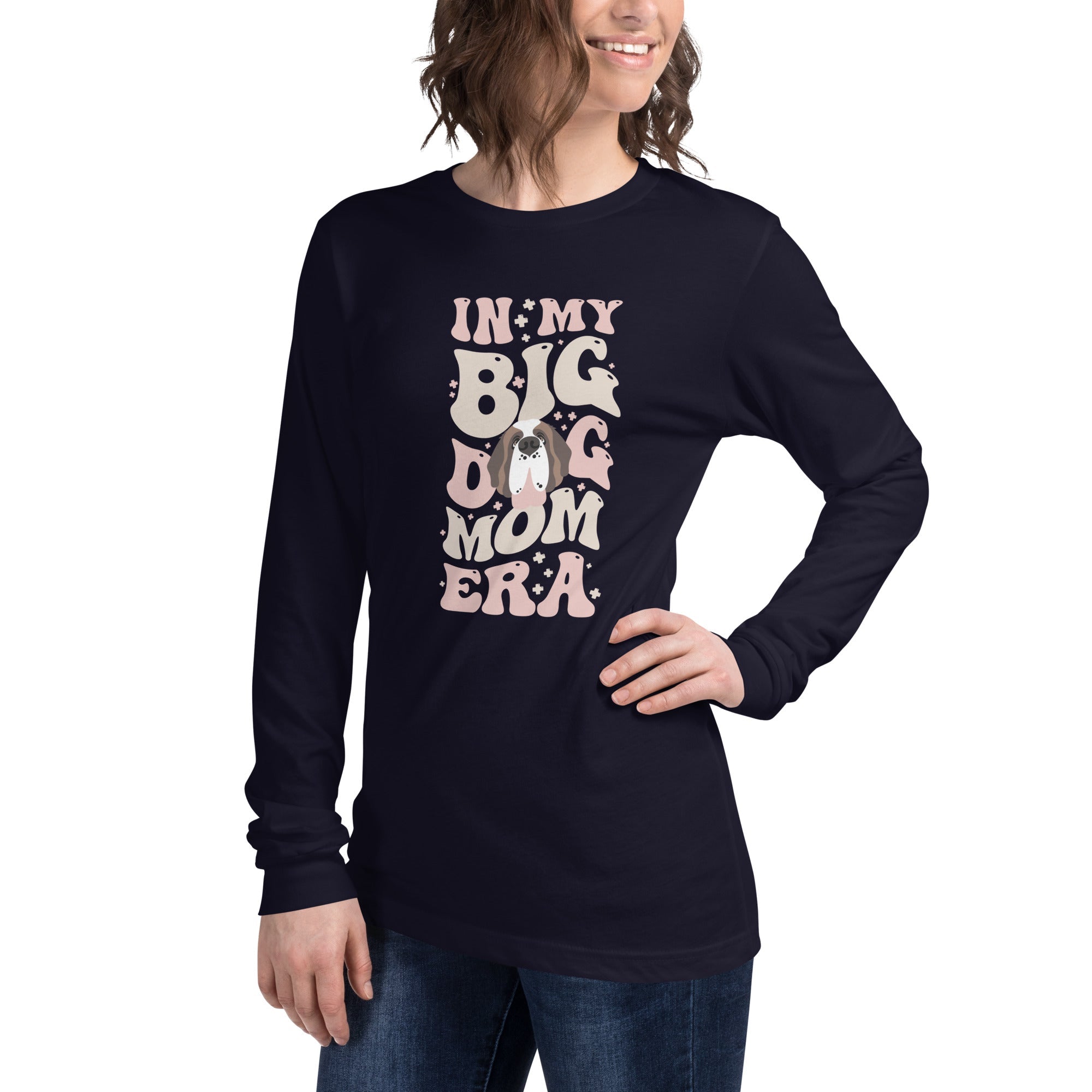 In My Big Dog Mom Era Long Sleeve Tee - Lucy + Norman