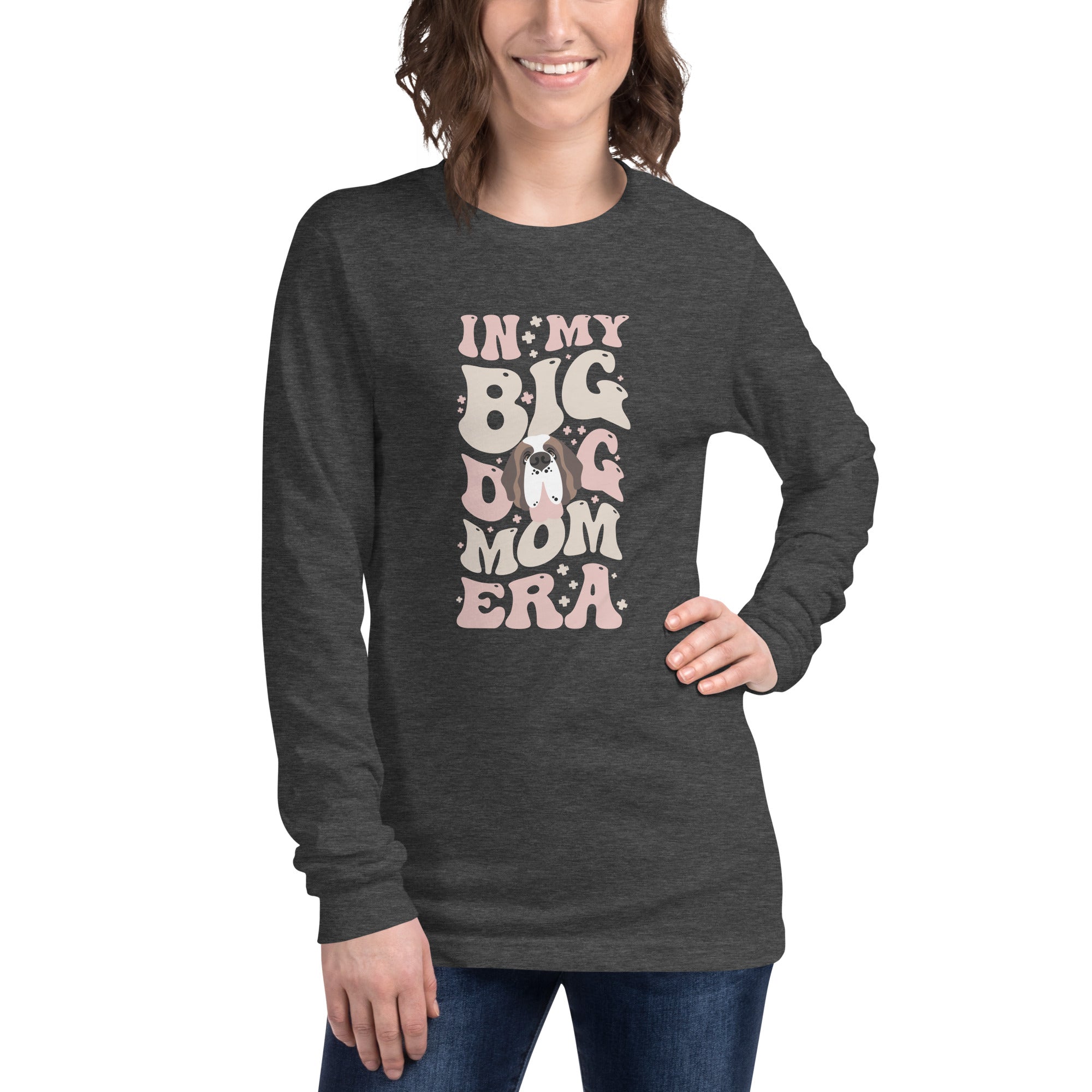 In My Big Dog Mom Era Long Sleeve Tee - Lucy + Norman