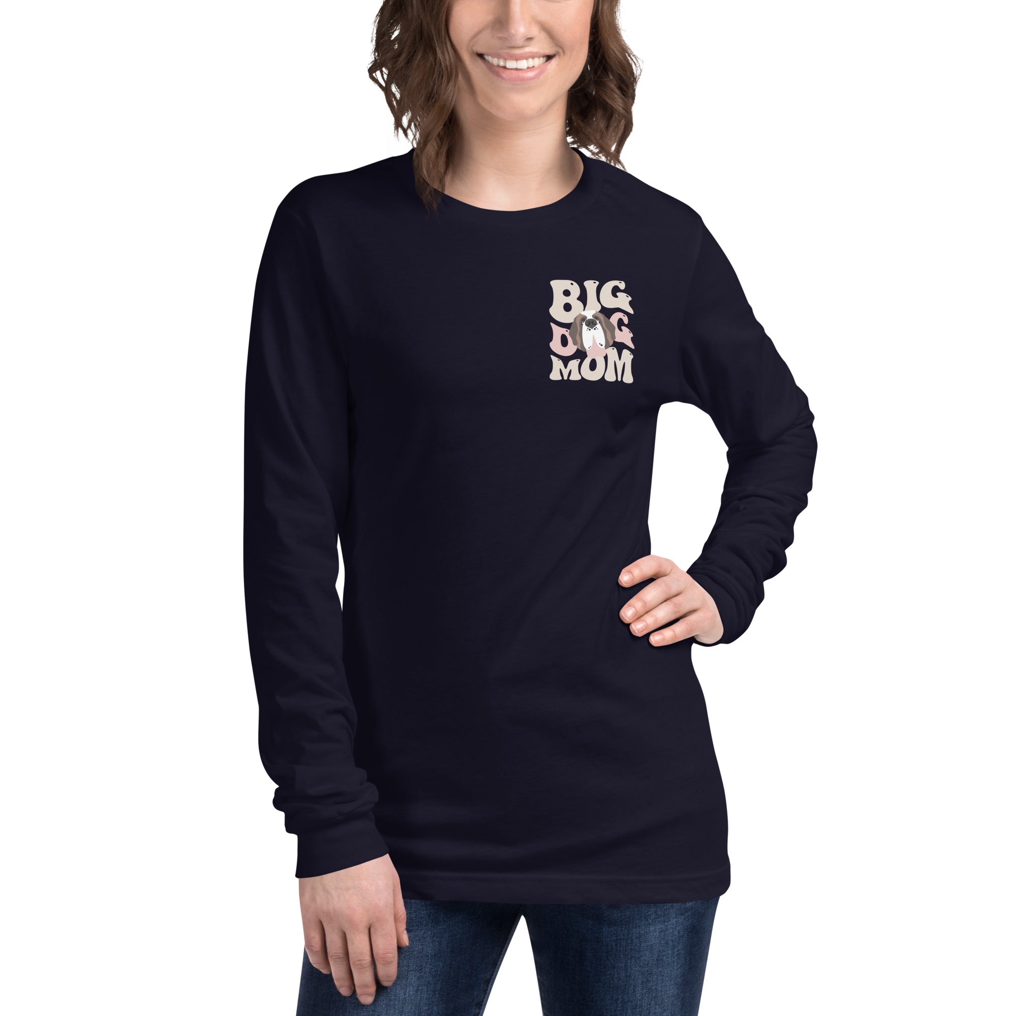 In My Big Dog Mom Era Long Sleeve Tee - Lucy + Norman