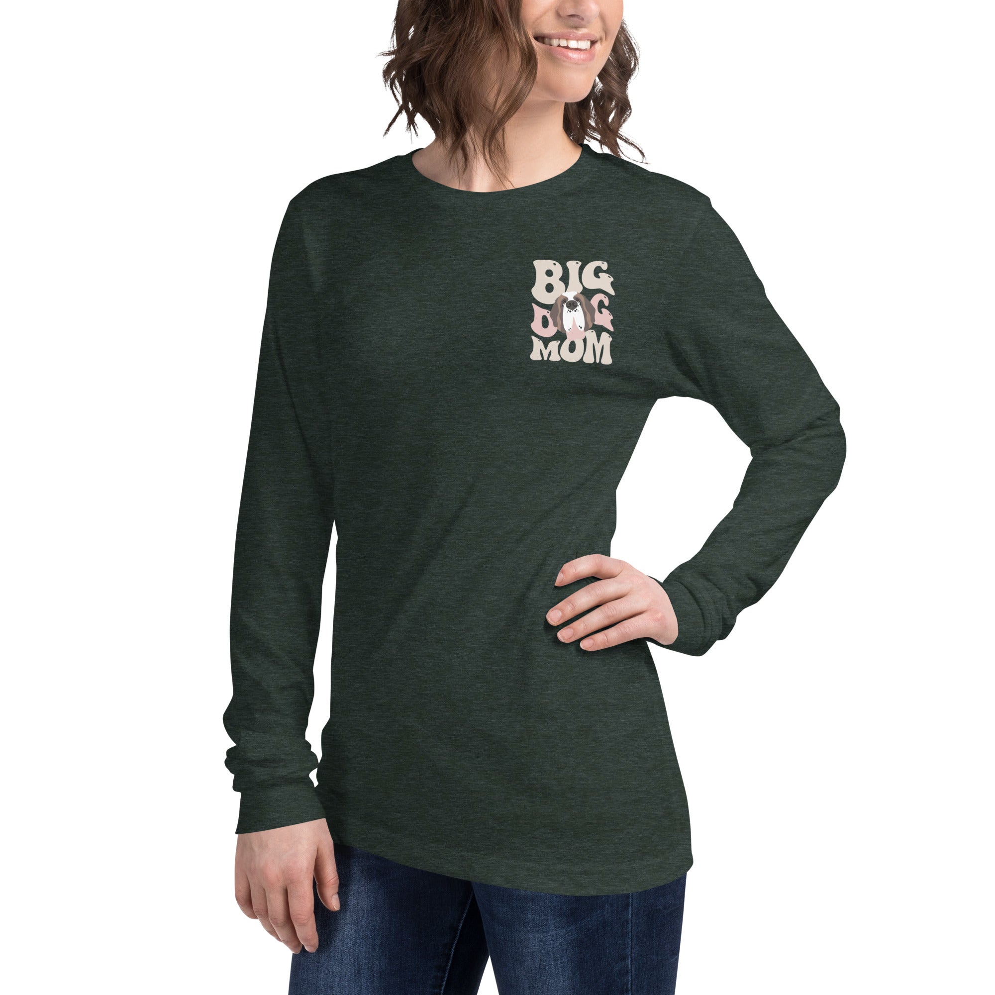 In My Big Dog Mom Era Long Sleeve Tee - Lucy + Norman