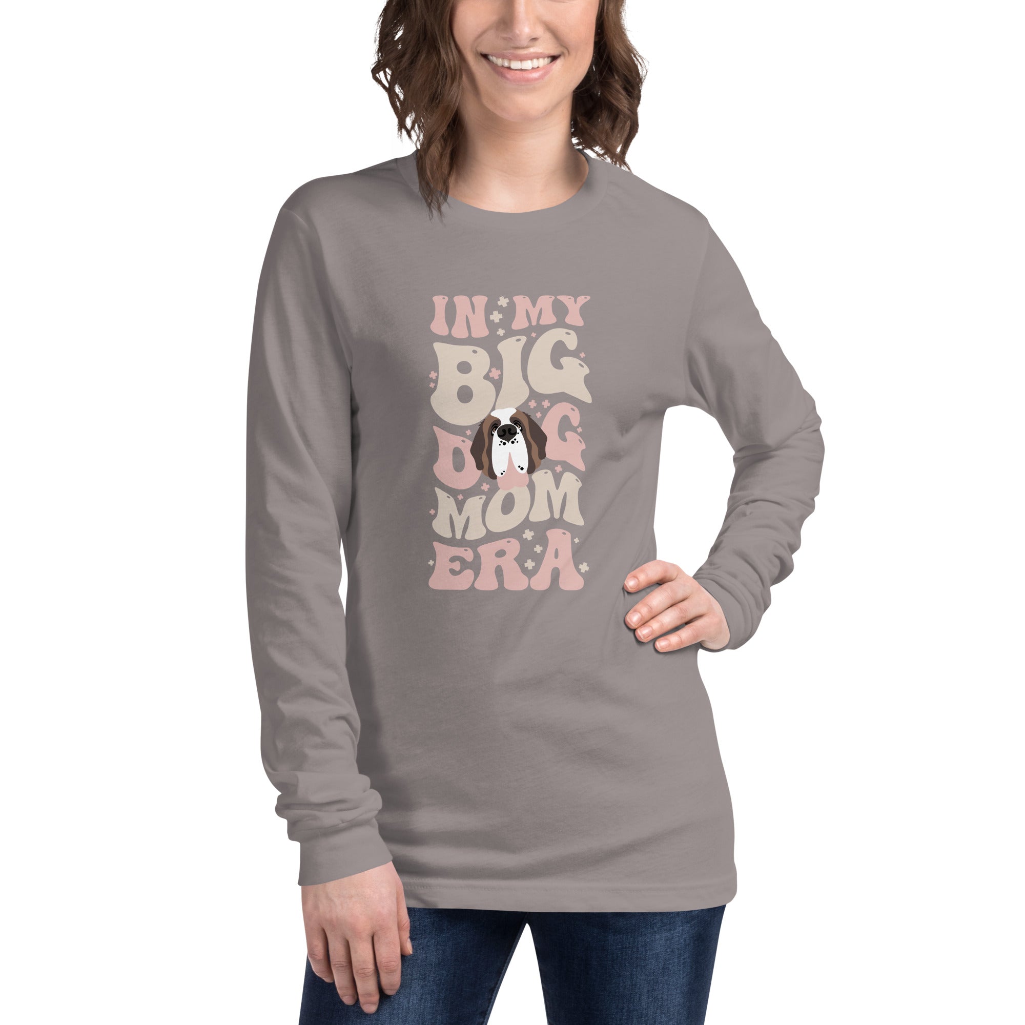 In My Big Dog Mom Era Long Sleeve Tee - Lucy + Norman