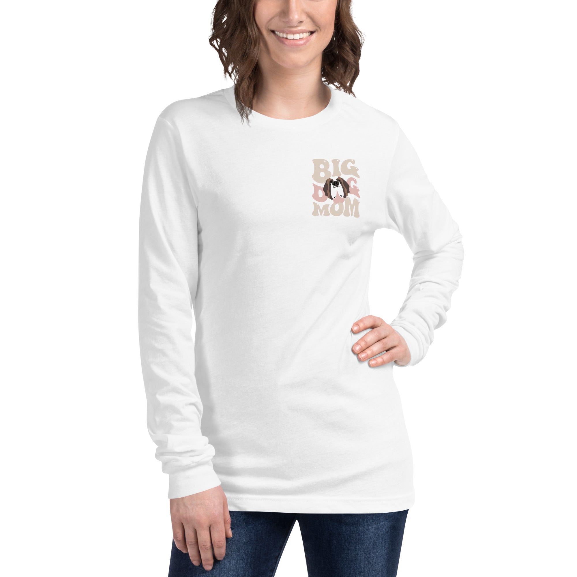 In My Big Dog Mom Era Long Sleeve Tee - Lucy + Norman