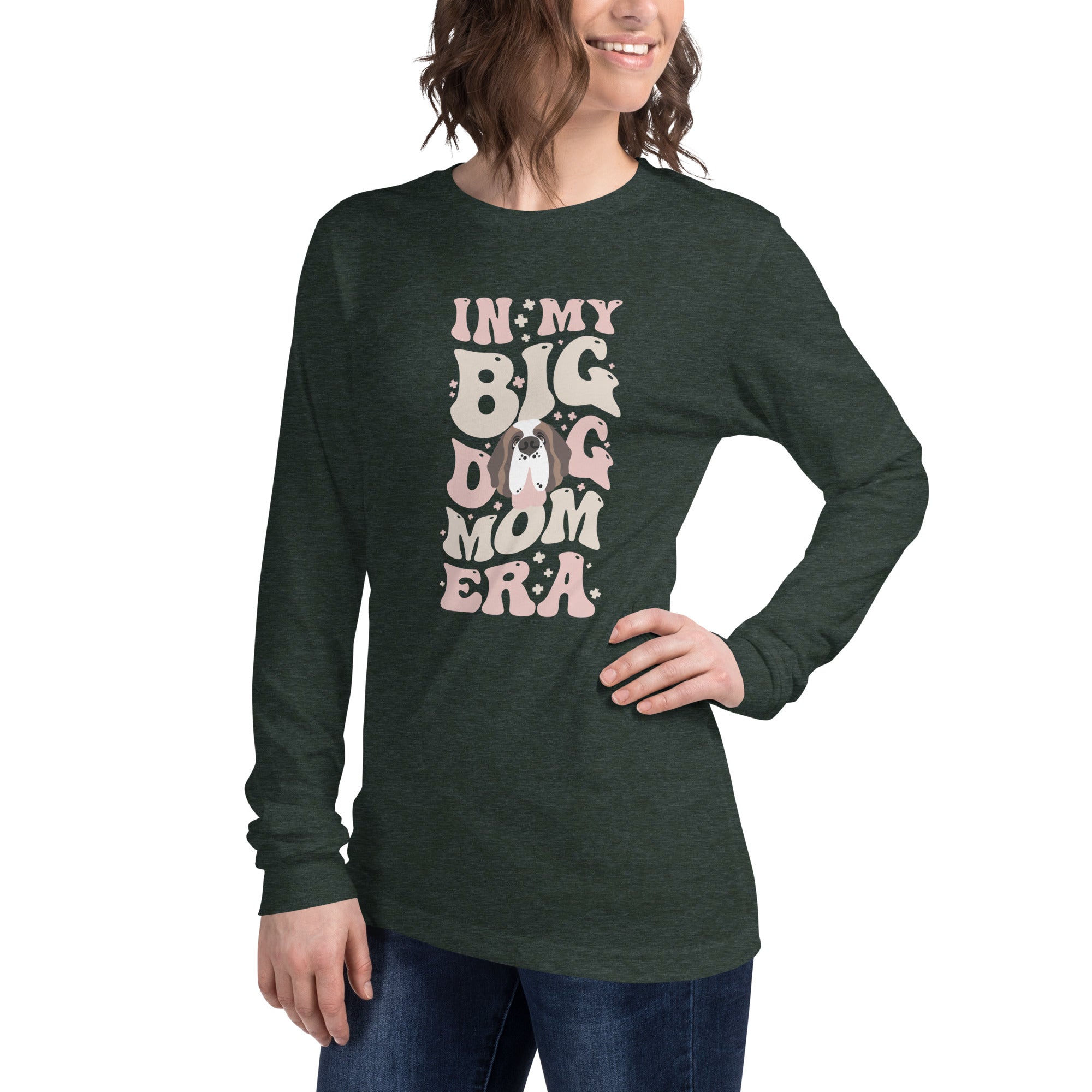 In My Big Dog Mom Era Long Sleeve Tee - Lucy + Norman