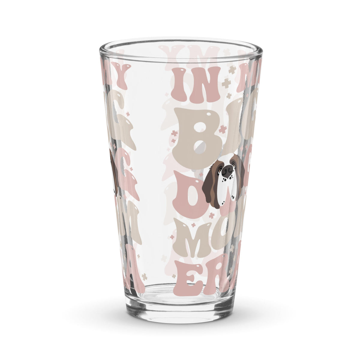 In My Big Dog Mom Era Pint Glass - Lucy + Norman